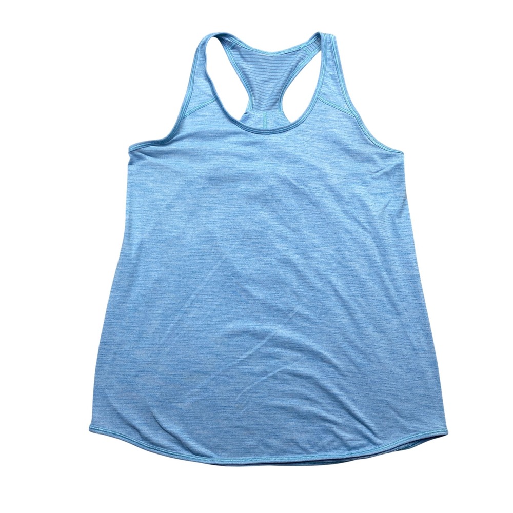lululemon athletica Light Blue Racerback Tank Top